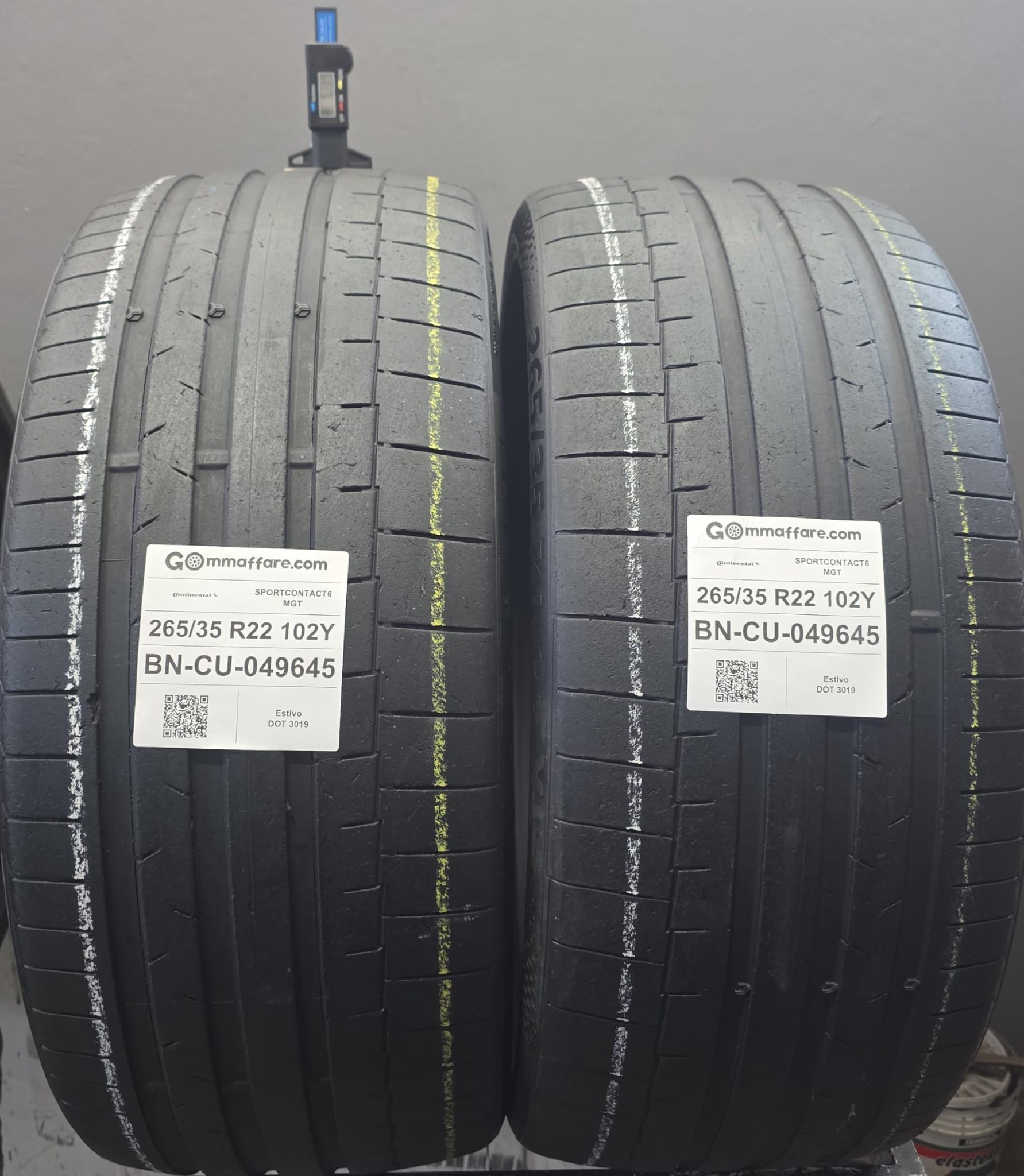 Continental SPORTCONTACT6 MGT 265/35 R22